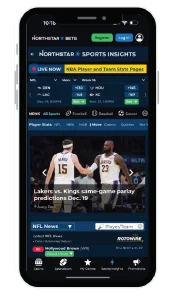 image of northstarbets product on a phone