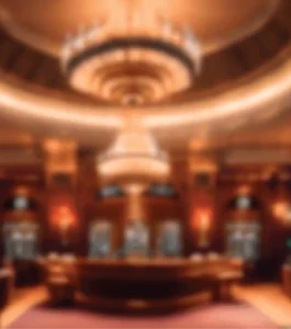 blurry image of a casino floor