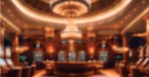 generic casino depiction that is blurry to use as a background
